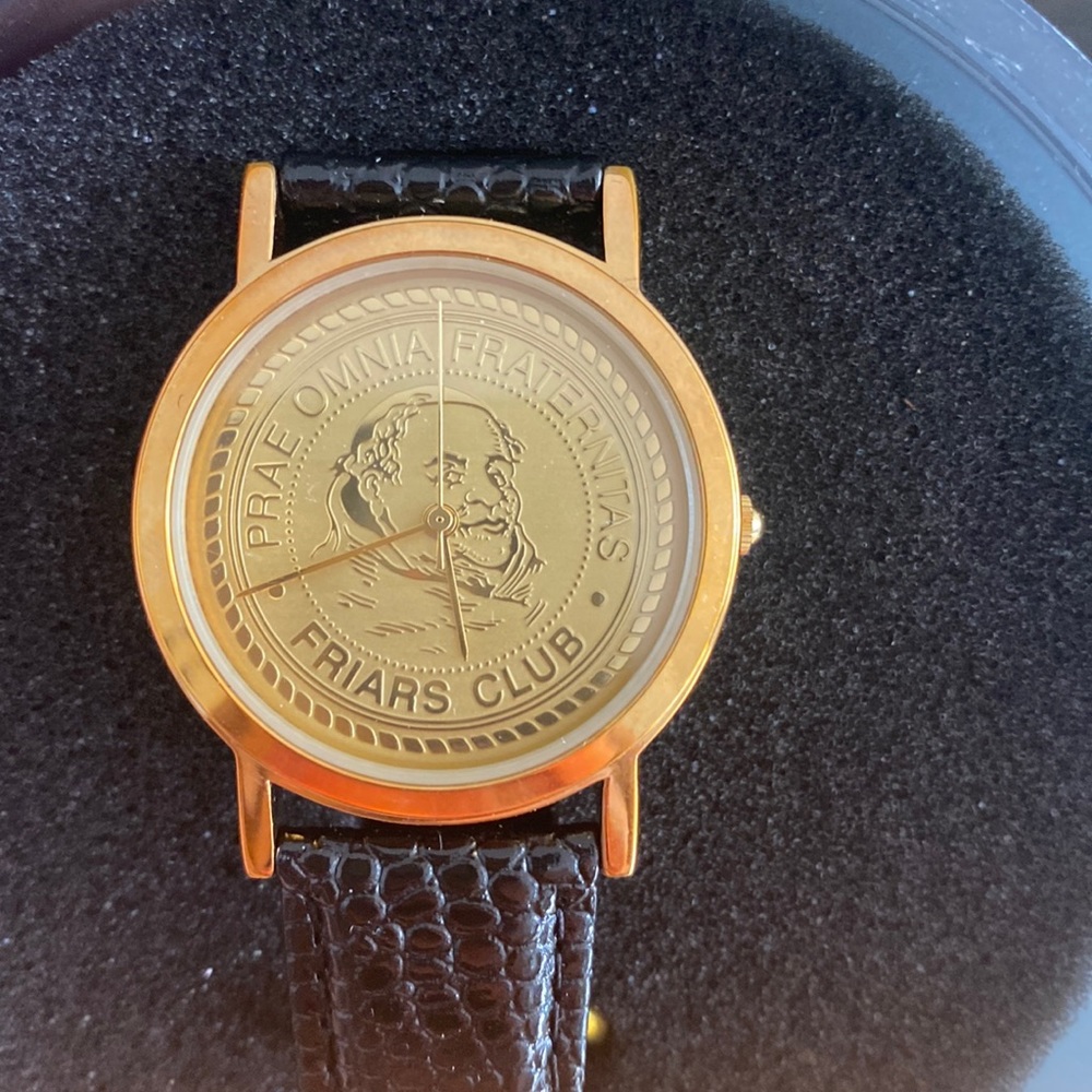 Friars Watch, gold plated